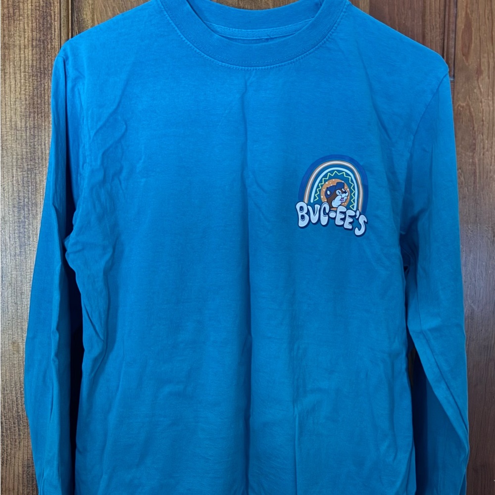Buc-ee's Blue Long Sleeve Women's Tee